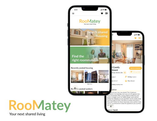 RooMatey - UI/UX Assignment